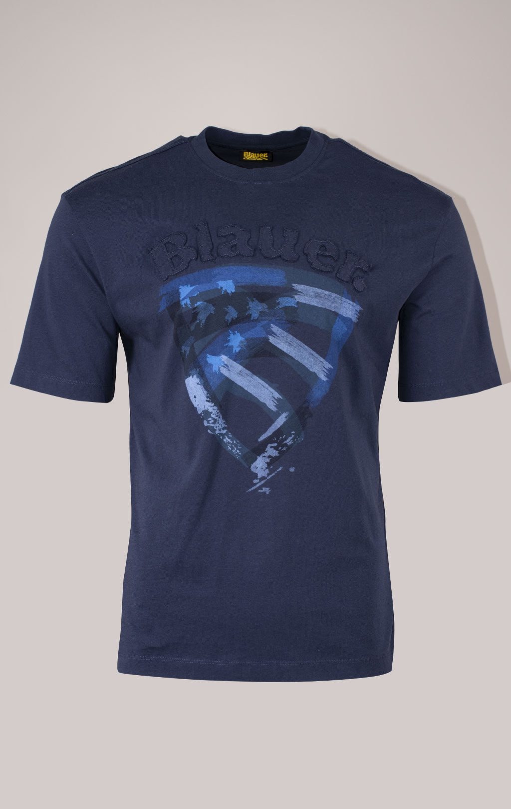 Футболка BLAUER SS 24 navy (HO2242) 