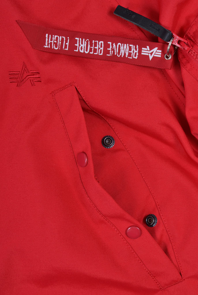 Аляска ALPHA INDUSTRIES EXPLORER натур. мех red speed 