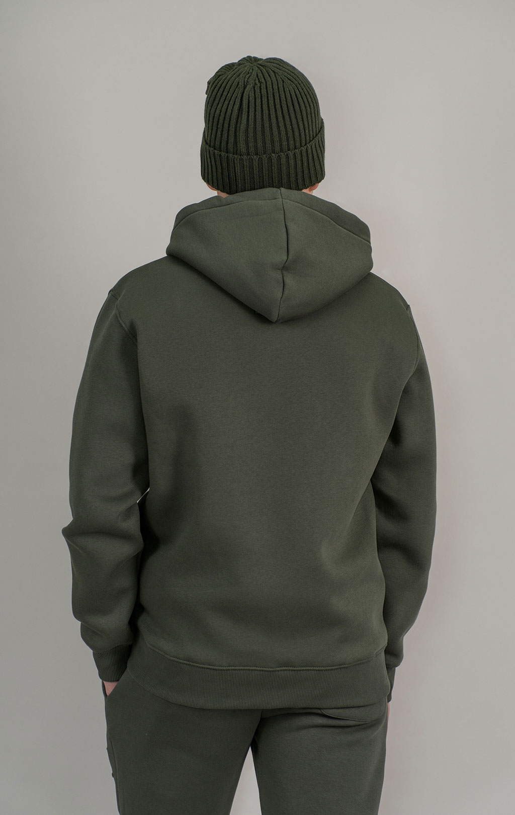 Толстовка ALPHA INDUSTRIES BASIC HOODY dark olive 