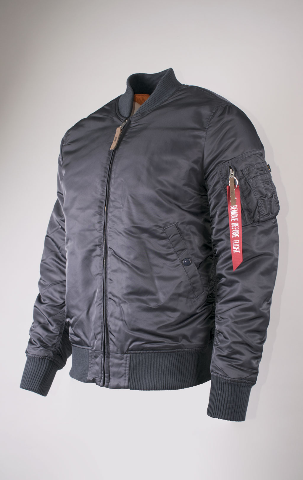 Бомбер ALPHA INDUSTRIES MA-1 VF 59 LONG iron grey 