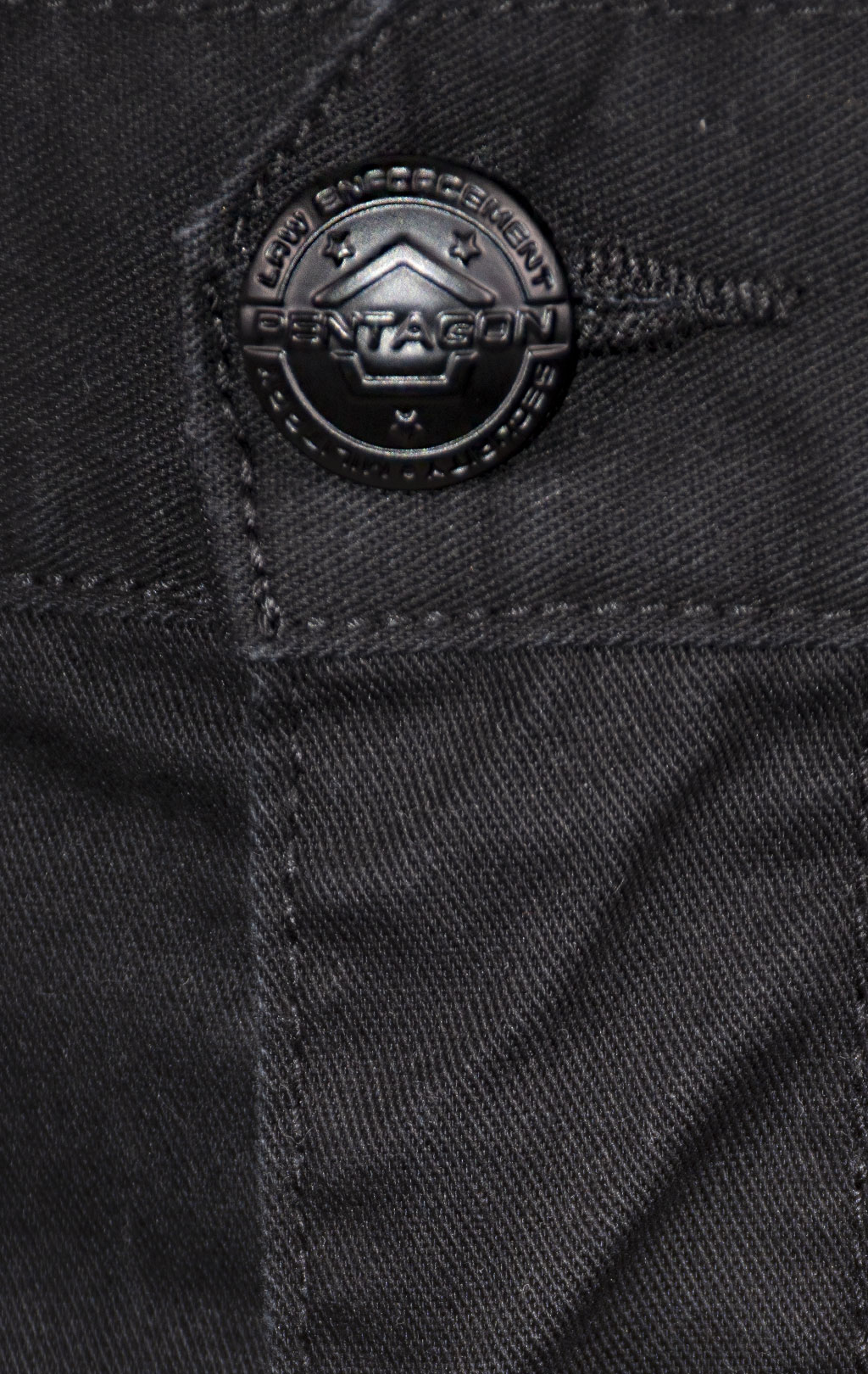 Брюки тактические Pentagon INVICTUS big size хлопок65%/полиэстер35% Twill black 05058 