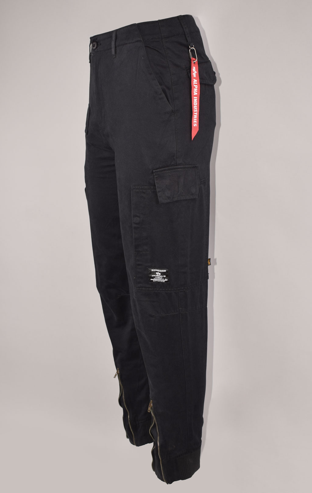 Брюки-карго ALPHA INDUSTRIES A-11 PANT плотные black 