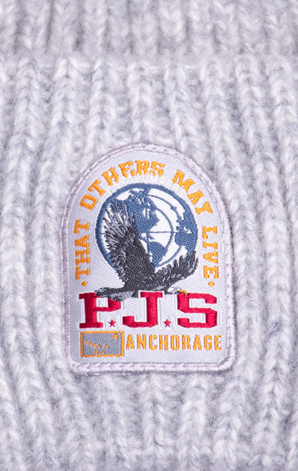 Шапка вязаная PARAJUMPERS MOONEYE HAT FW 26/27 chateau grey 