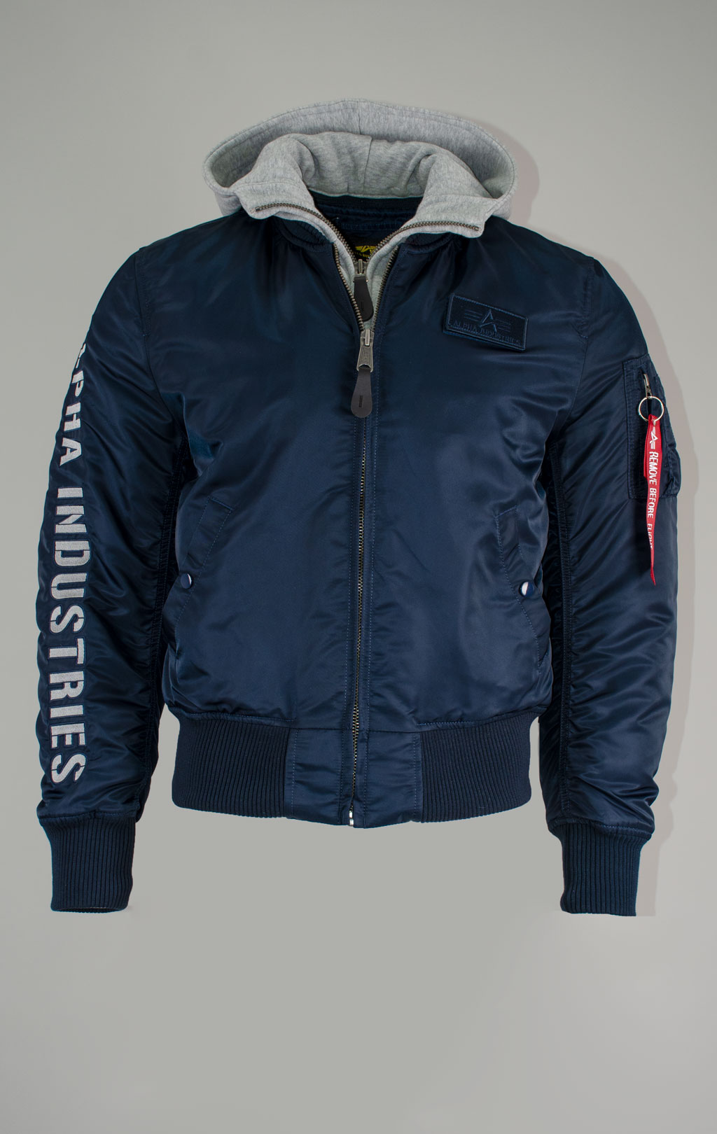 Куртка-бомбер лётная ALPHA INDUSTRIES MA-1 D-Tec SE ultra navy 