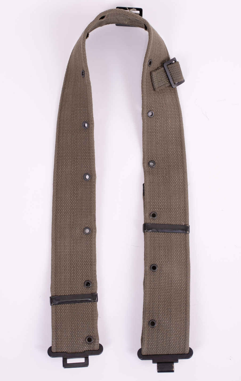 Ремень пистолетный брезент Black Buckle olive б/у Италия