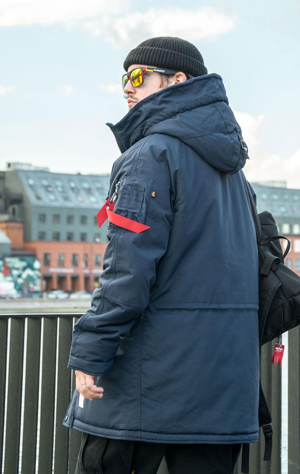 Аляска ALPHA INDUSTRIES ALTITUDE MOD PARKA N-3B FW 23/24 m rep. blue 