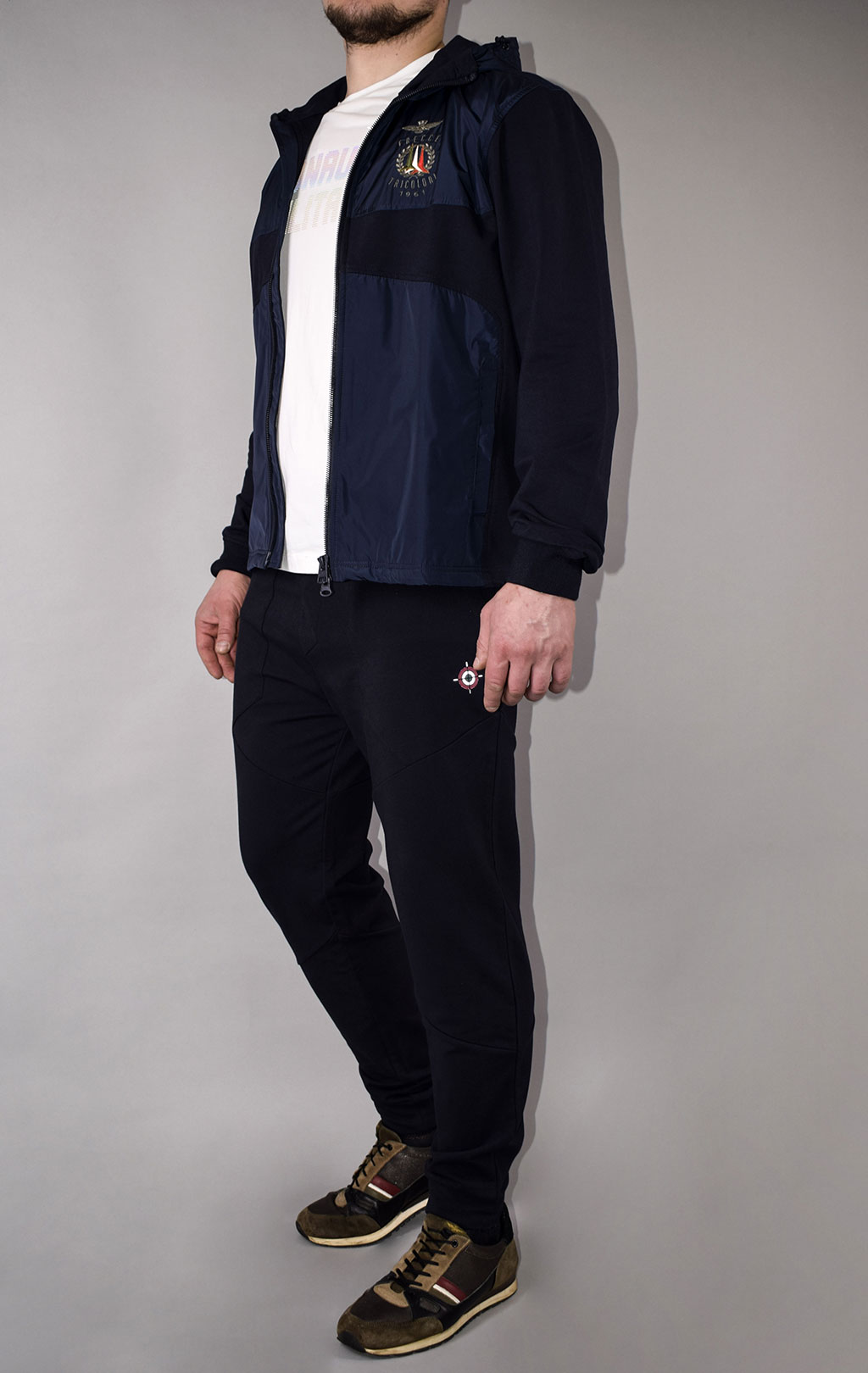 Ветровка AERONAUTICA MILITARE SS 21 m/CN blue navy (AF 422) 