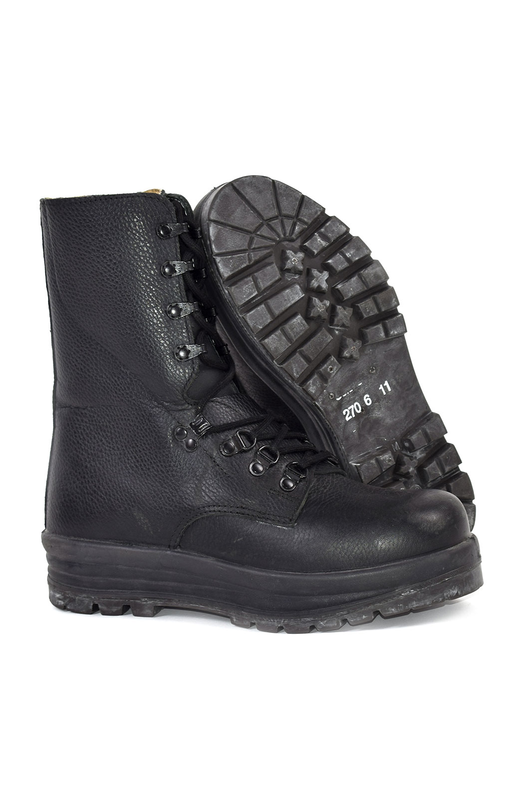 Ботинки-берцы Kampfstiefel black Швейцария