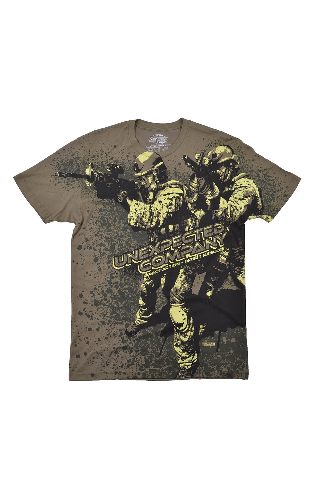 Футболка 7.62 UNEXPECTED COMPANY green (002-435) 
