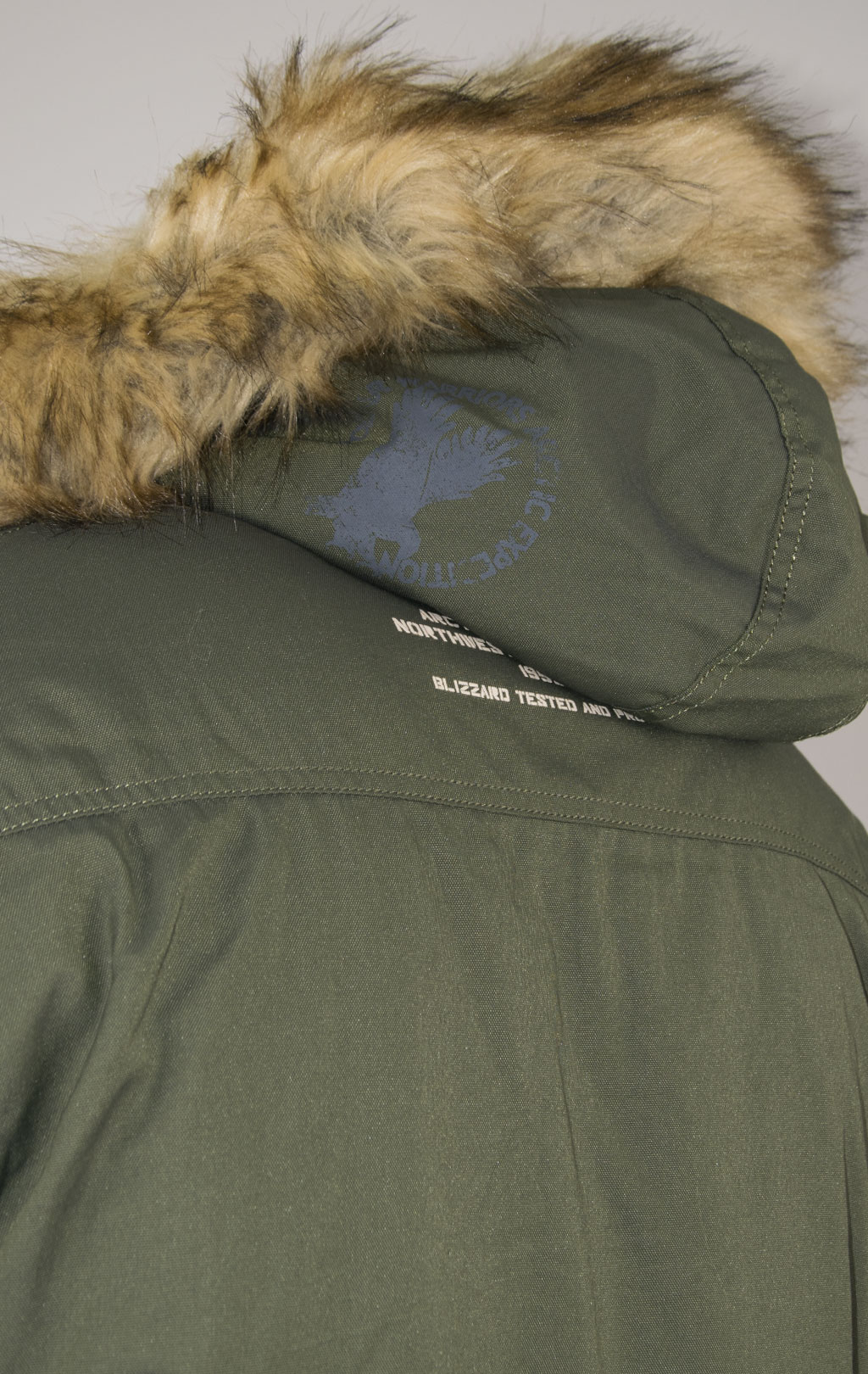 Аляска ALPHA INDUSTRIES POLAR big size dark green 