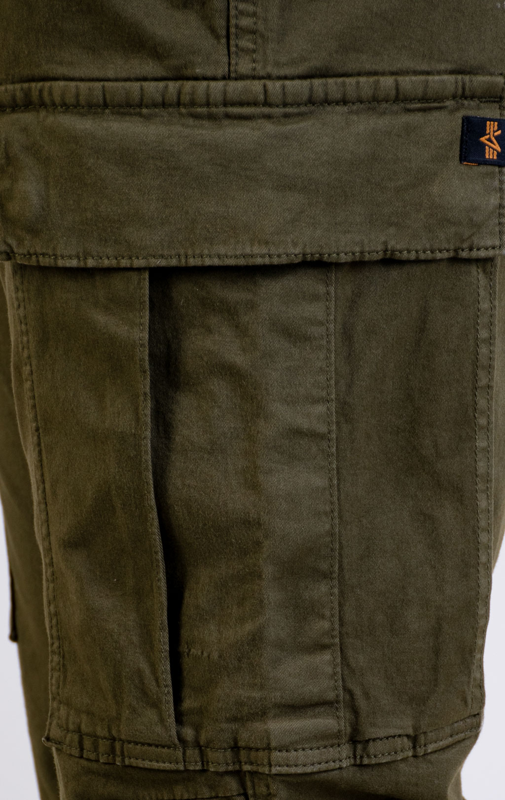 Брюки-карго ALPHA INDUSTRIES AIRMAN dark olive 