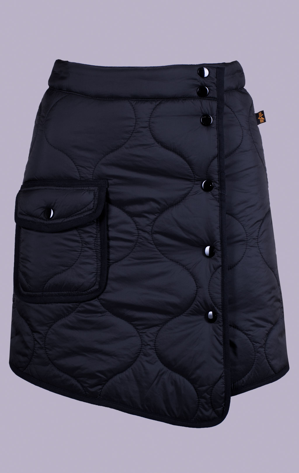 Женская юбка ALPHA INDUSTRIES ALS MINI SKIRT black 