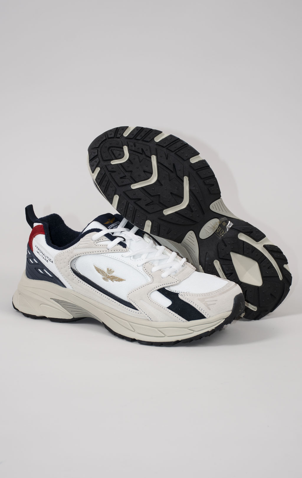 Кроссовки AERONAUTICA MILITARE (SC 301) SS 25 m/CN off white 