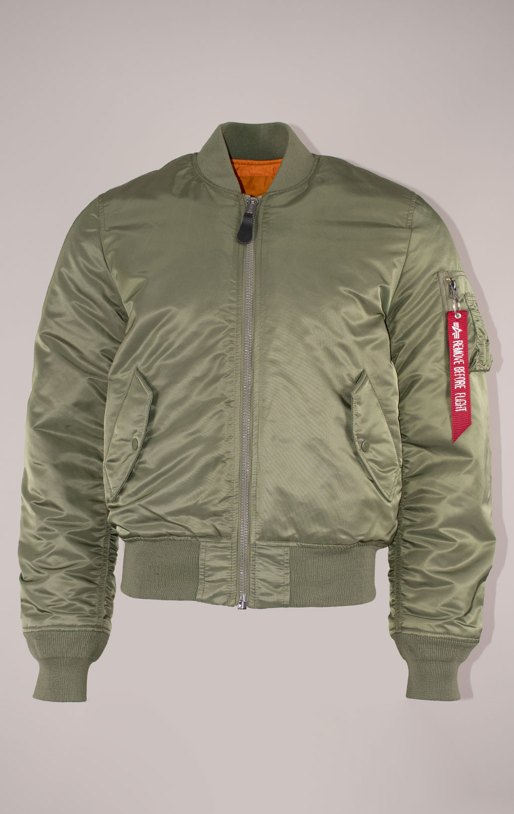 Бомбер ALPHA INDUSTRIES MA-1 SLIM FIT/EUROPEAN FIT FW 21/22 m sage green 