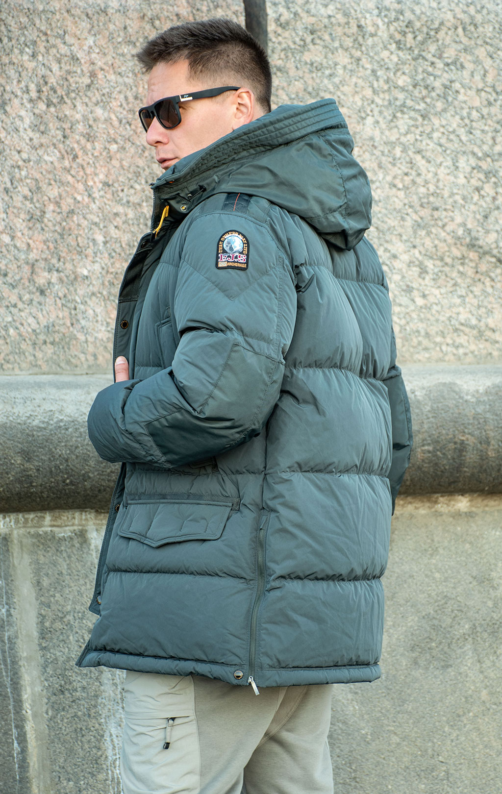 Пуховик PARAJUMPERS HARRASEEKET FW 25/26 green gables 