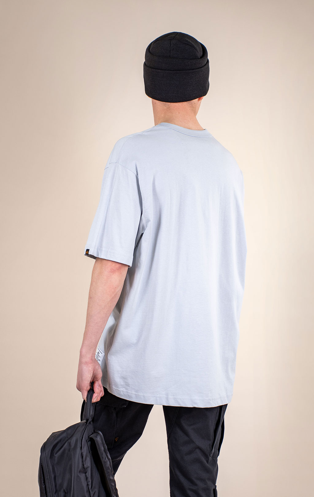 Футболка ALPHA INDUSTRIES RELAXED FADED PRINT TEE SS 26 mist 