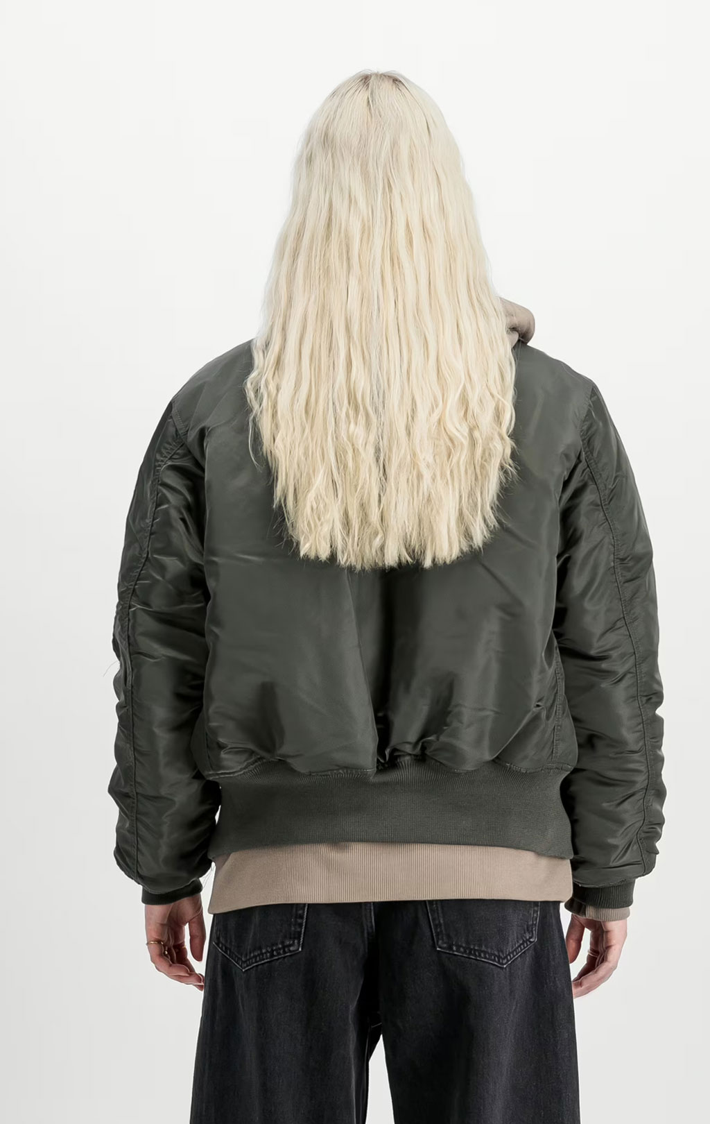 Куртка летная ALPHA INDUSTRIES CWU 45 HERITAGE rep. grey 