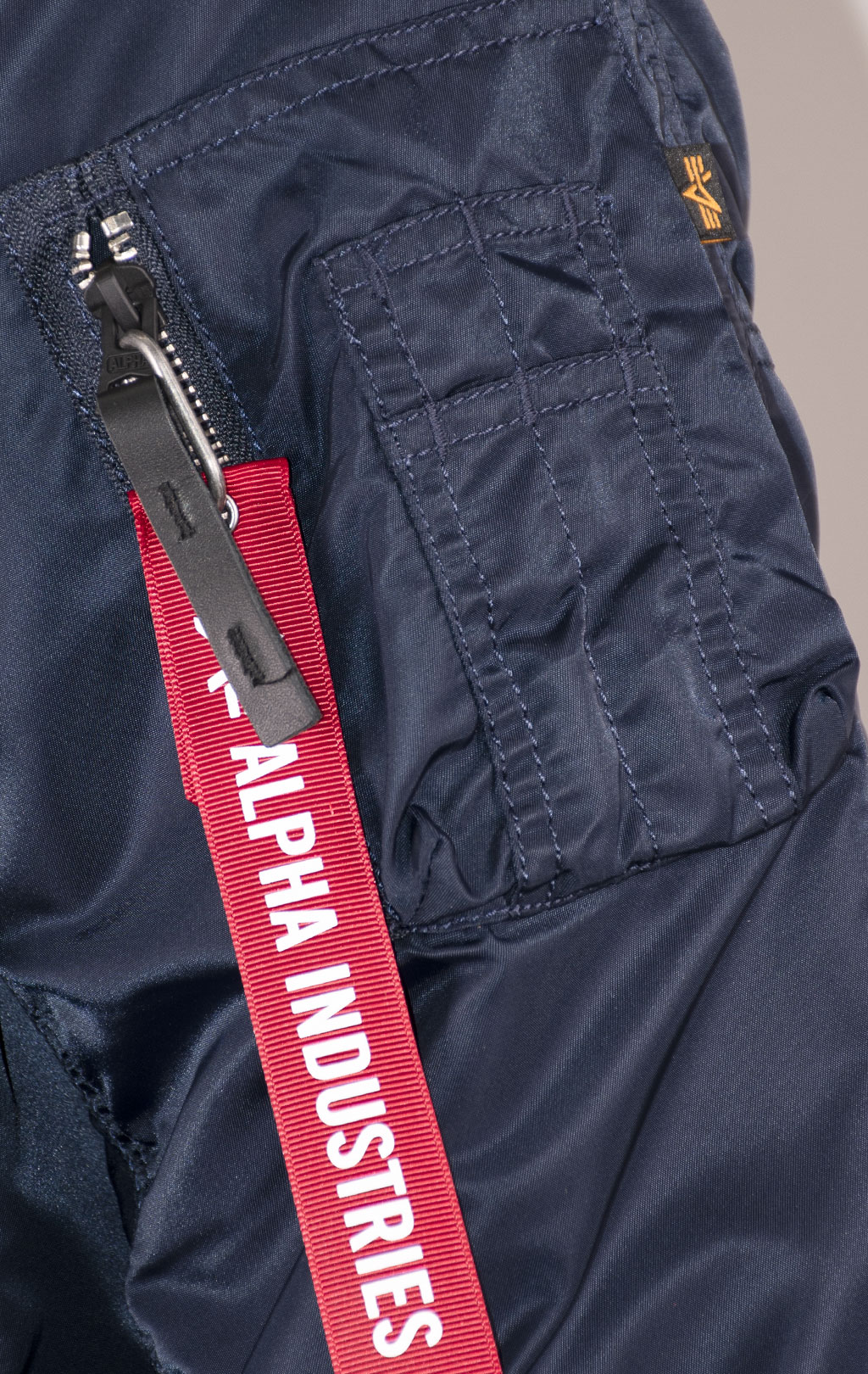 Аляска ALPHA INDUSTRIES SLIM FIT N-3B FW 24/25 rep. blue 