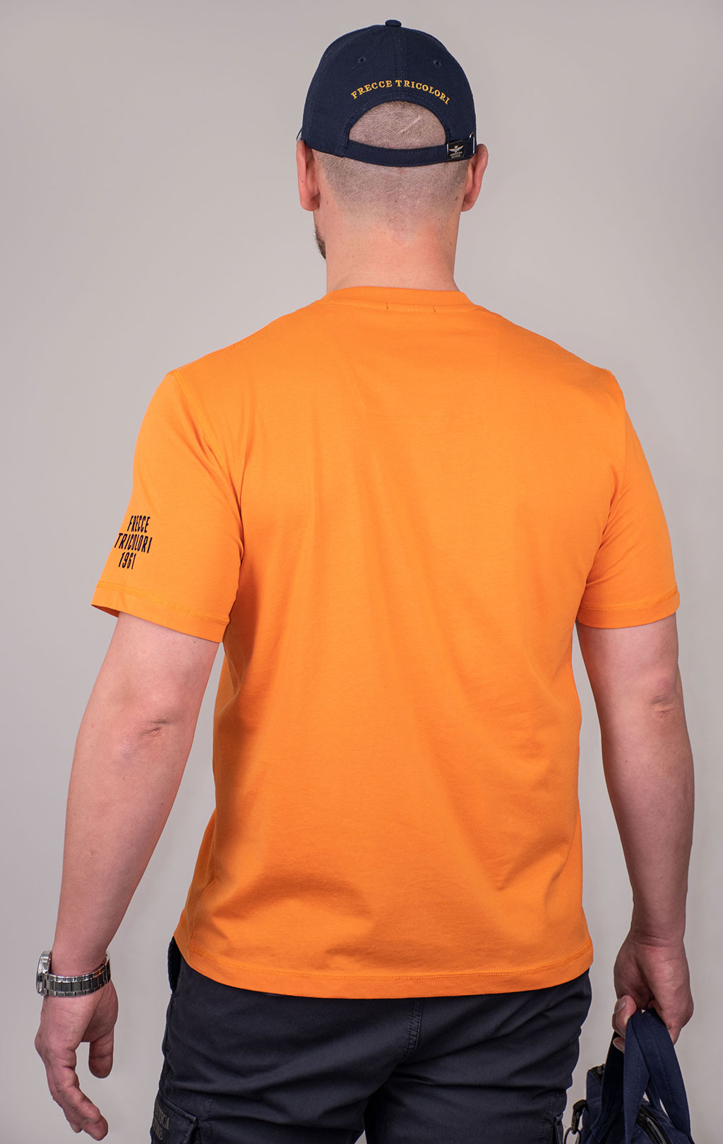 Футболка AERONAUTICA MILITARE SS 24/BD carrot orange (TS 2219) 