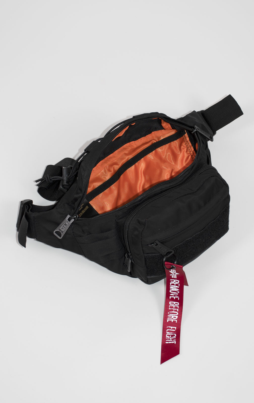 Сумка поясная ALPHA INDUSTRIES TACTICAL WAIST BAG black 