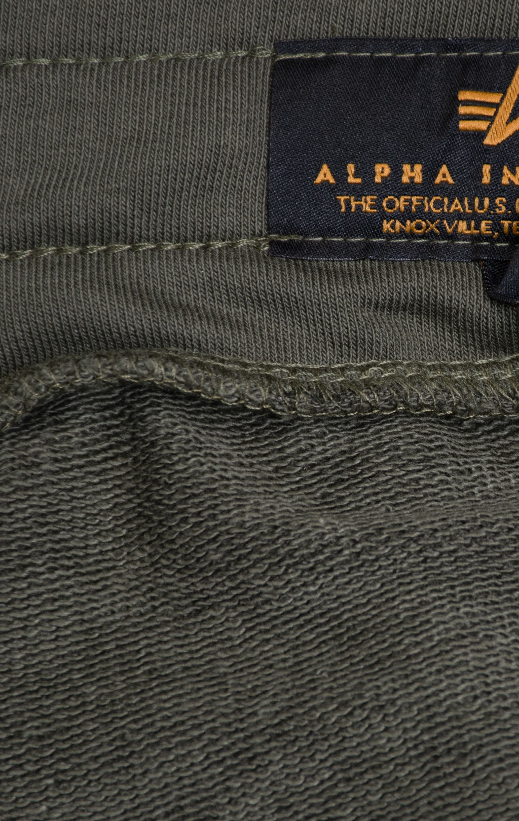 Брюки спортивные джоггеры ALPHA INDUSTRIES TERRY JOGGER dark olive 