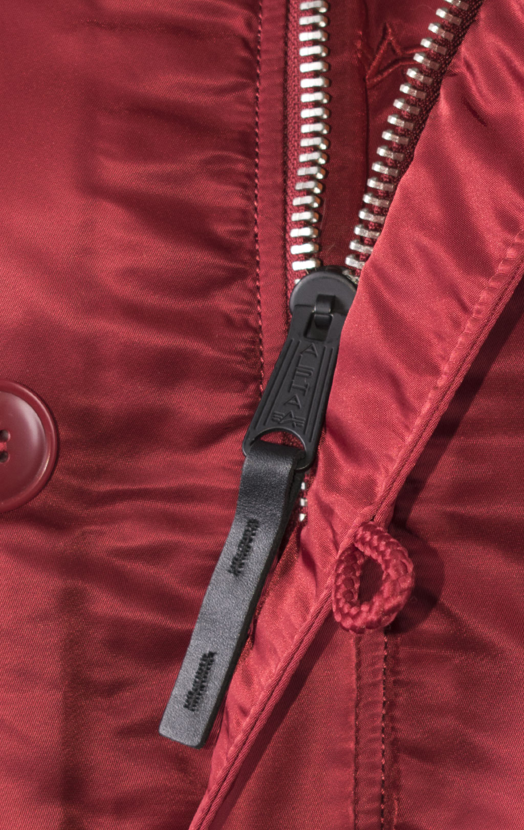 Женская аляска ALPHA INDUSTRIES N-3B CLASSIC original fit натур. мех FW 21 m commander red 