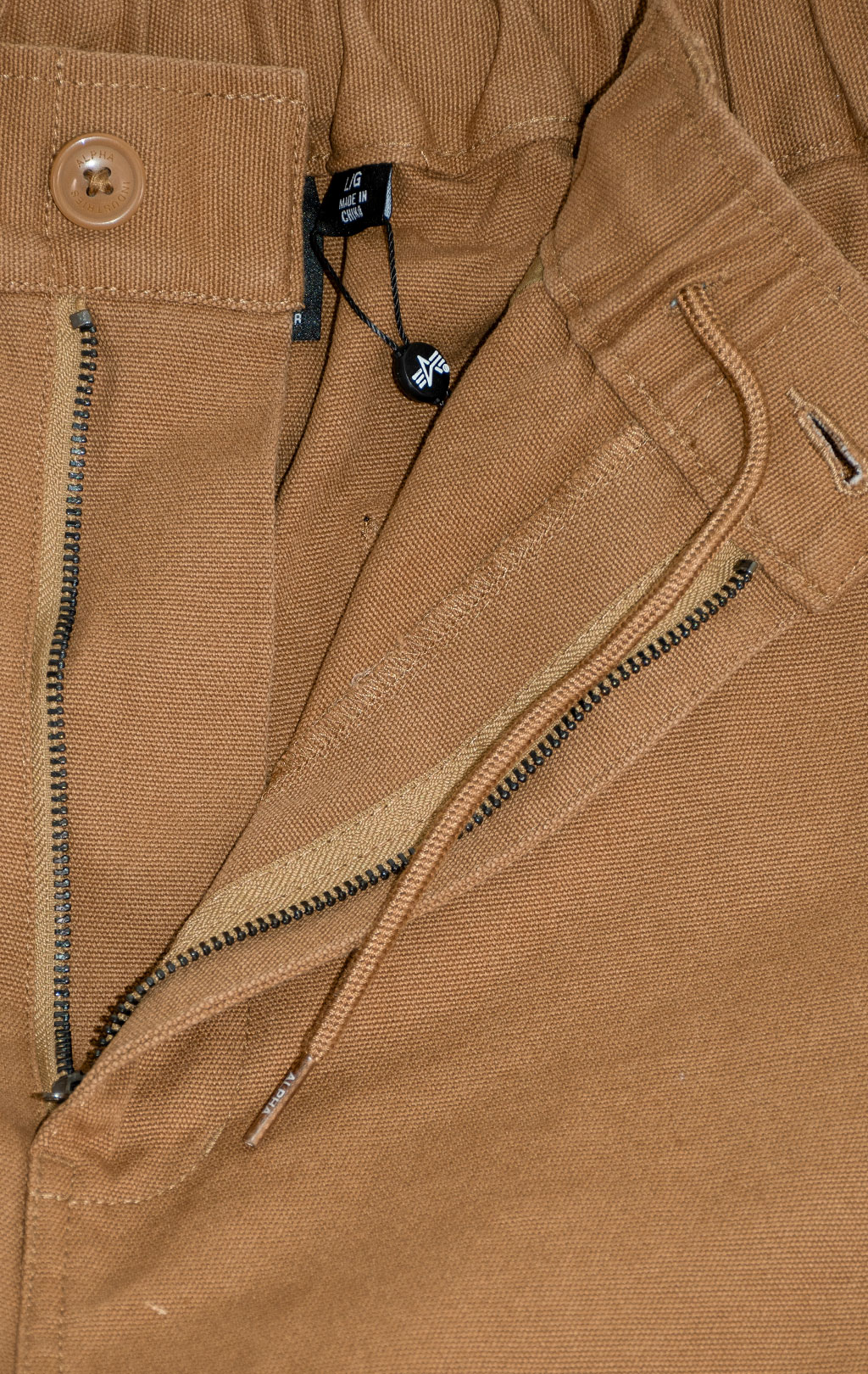 Брюки-карго ALPHA INDUSTRIES UNFRM CTN CANVAS PANT FW 25/26 beige M001129 