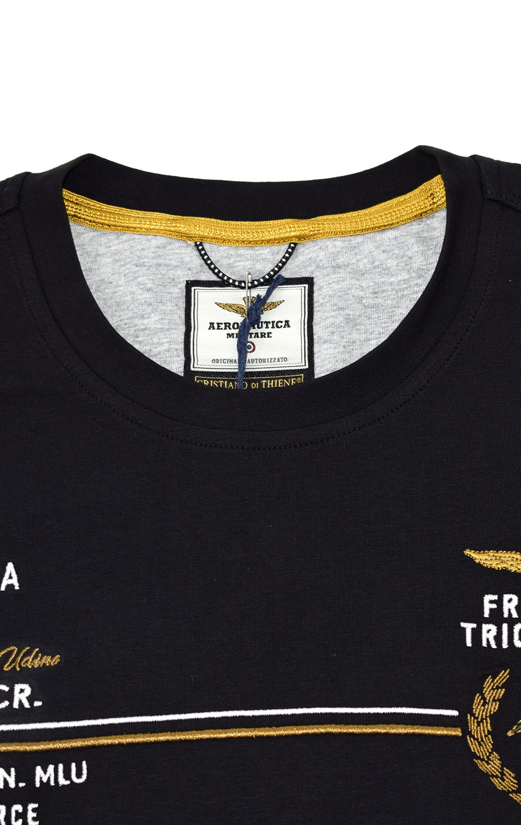 Футболка AERONAUTICA MILITARE FW 21/22/TR jet black (TS 1892) 