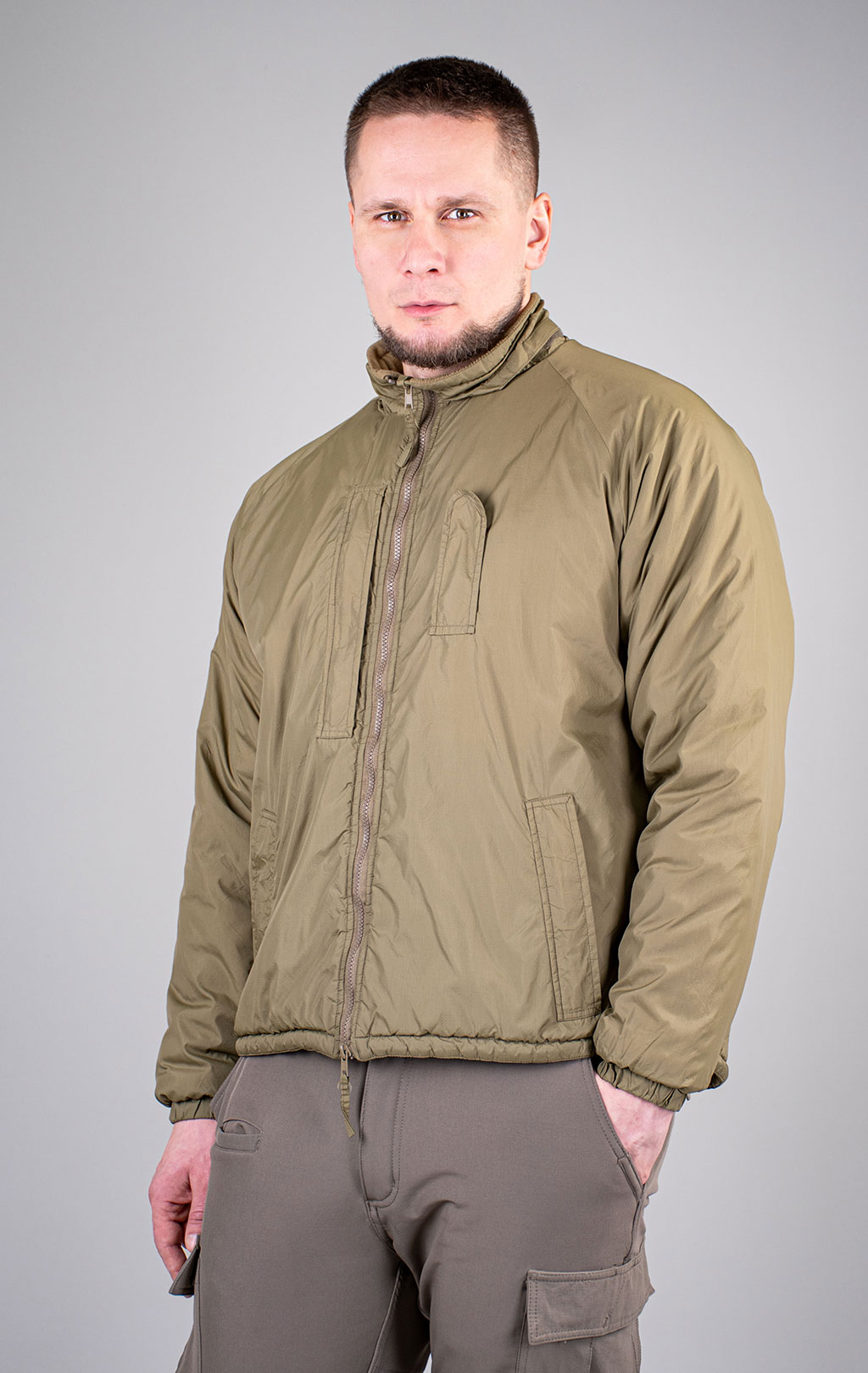 Куртка Jacket Thermal утеплённая light olive Англия