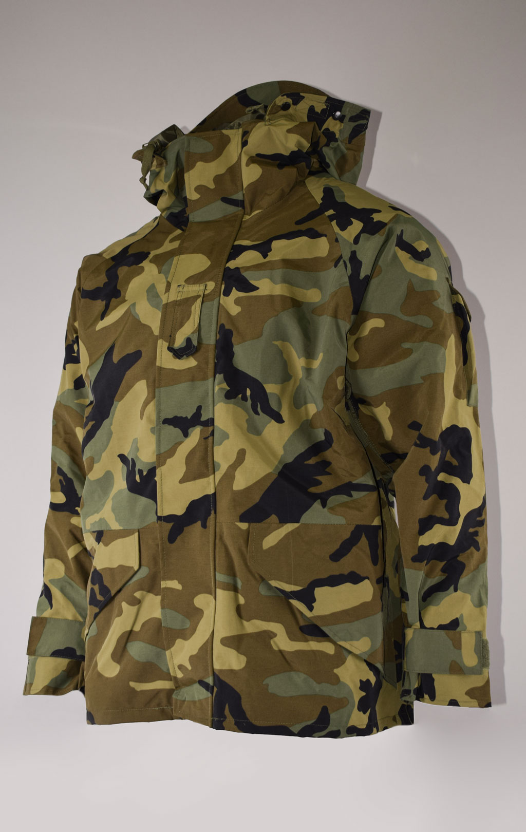 Куртка ветровка Tru-Spec/Guardian Spirit ecwcs с подстёжкой флис camo woodland б/у(с/х) 