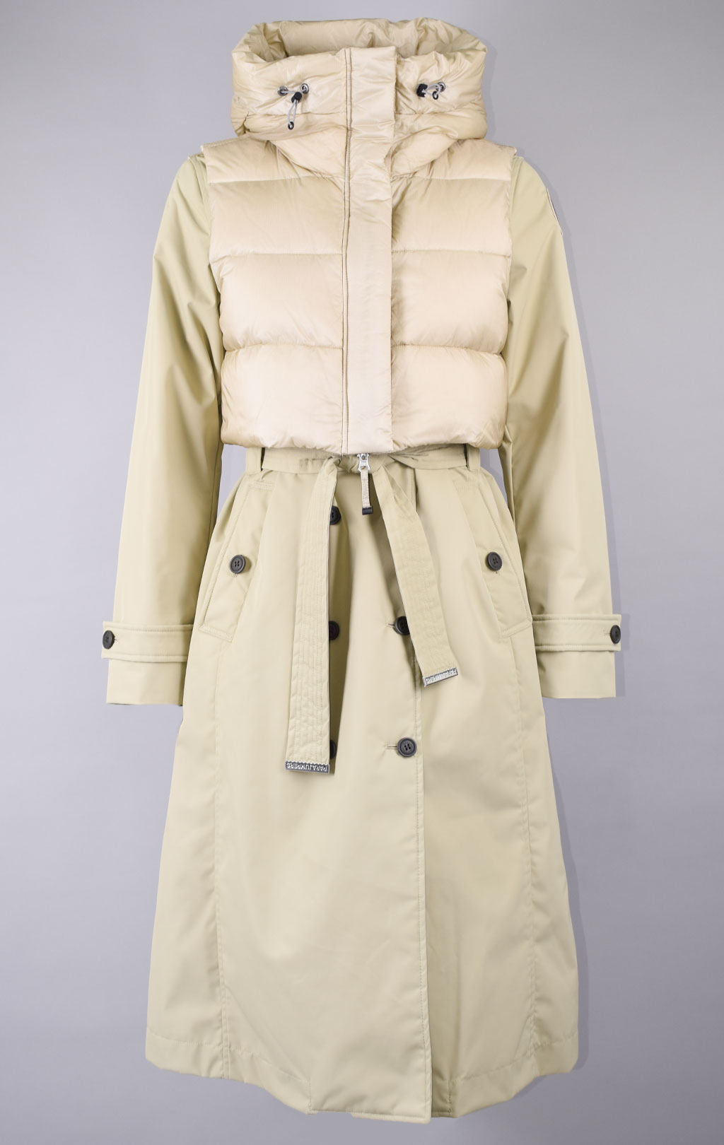 Женское пальто утеплённое PARAJUMPERS DAWN FW 23/24 tapioca 