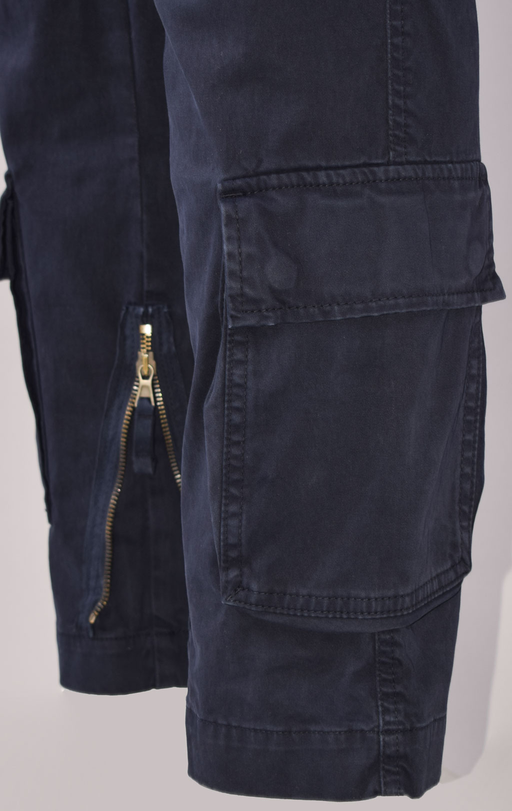 Брюки-карго AERONAUTICA MILITARE ANTI-G плотные FW 23/24/AL dark blue (PA 1557) 