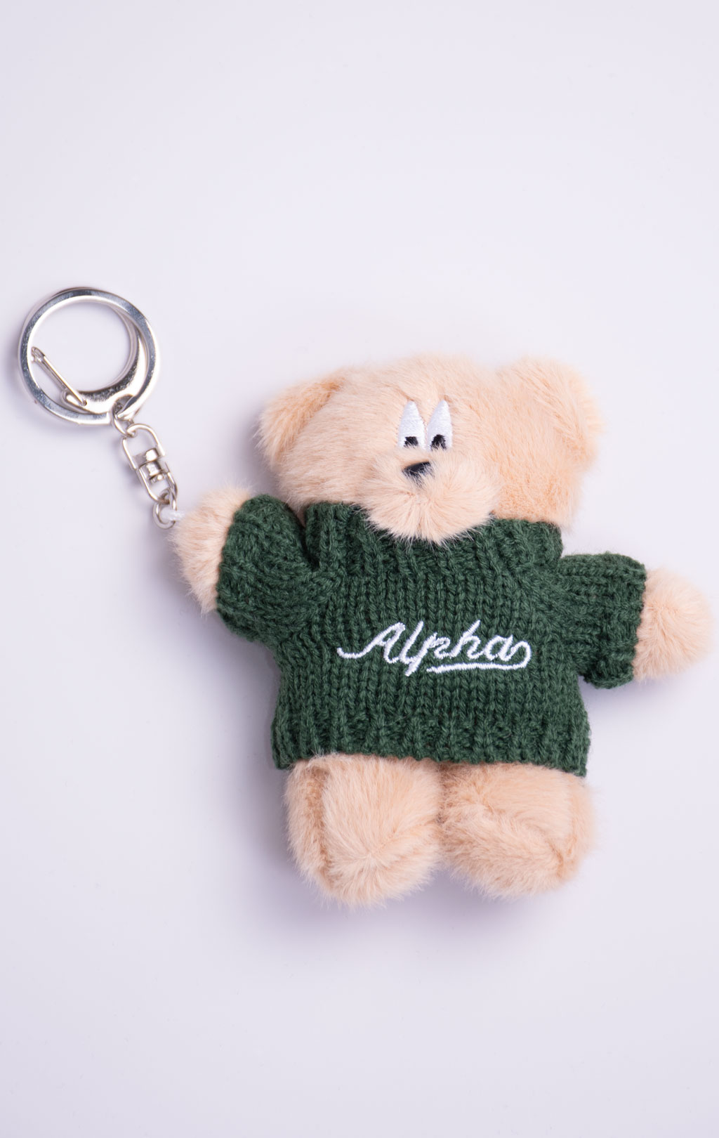 Брелок ALPHA INDUSTRIES ALPHA BEAR KEYCHAIN FW 26/27 tan 