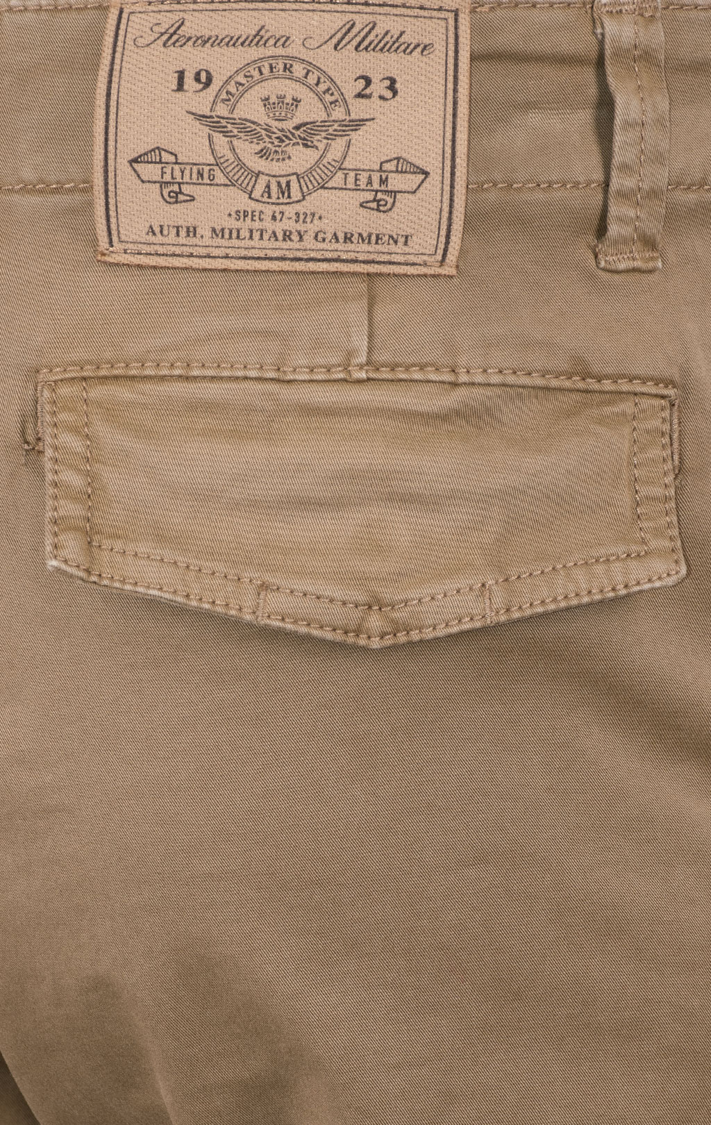 Брюки-карго AERONAUTICA MILITARE плотные FW 24/25/BD khaki (PA 1632) 