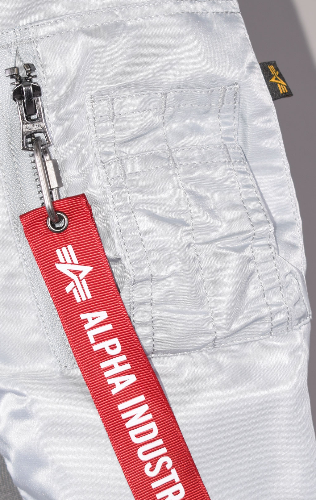 Женская ветровка-бомбер ALPHA INDUSTRIES L-2B CROPPED GEN-II FLIGHT JACKET SS 23 m blue grey 
