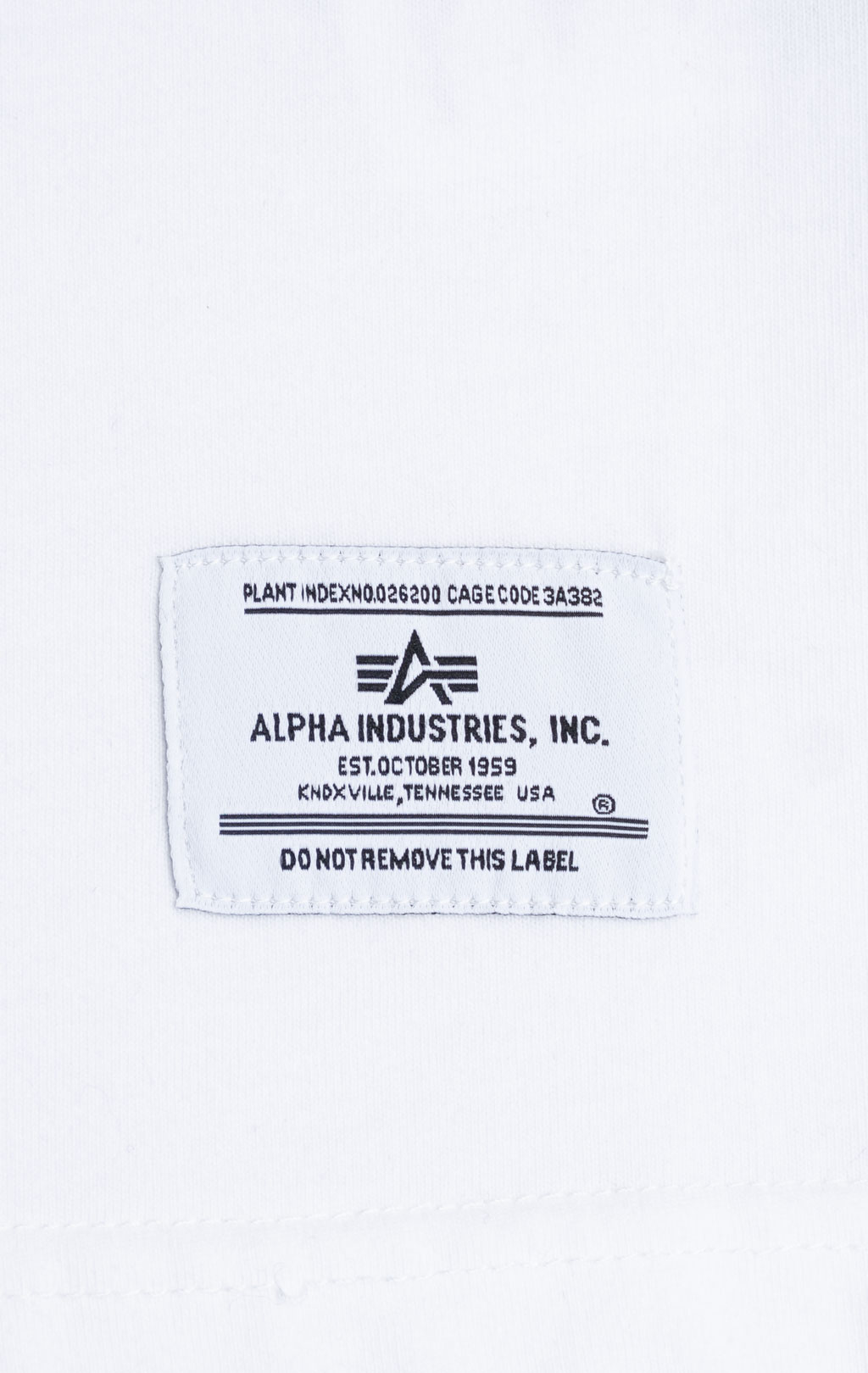 Футболка ALPHA INDUSTRIES ALPHA RANSOM TEE SS 24 white 