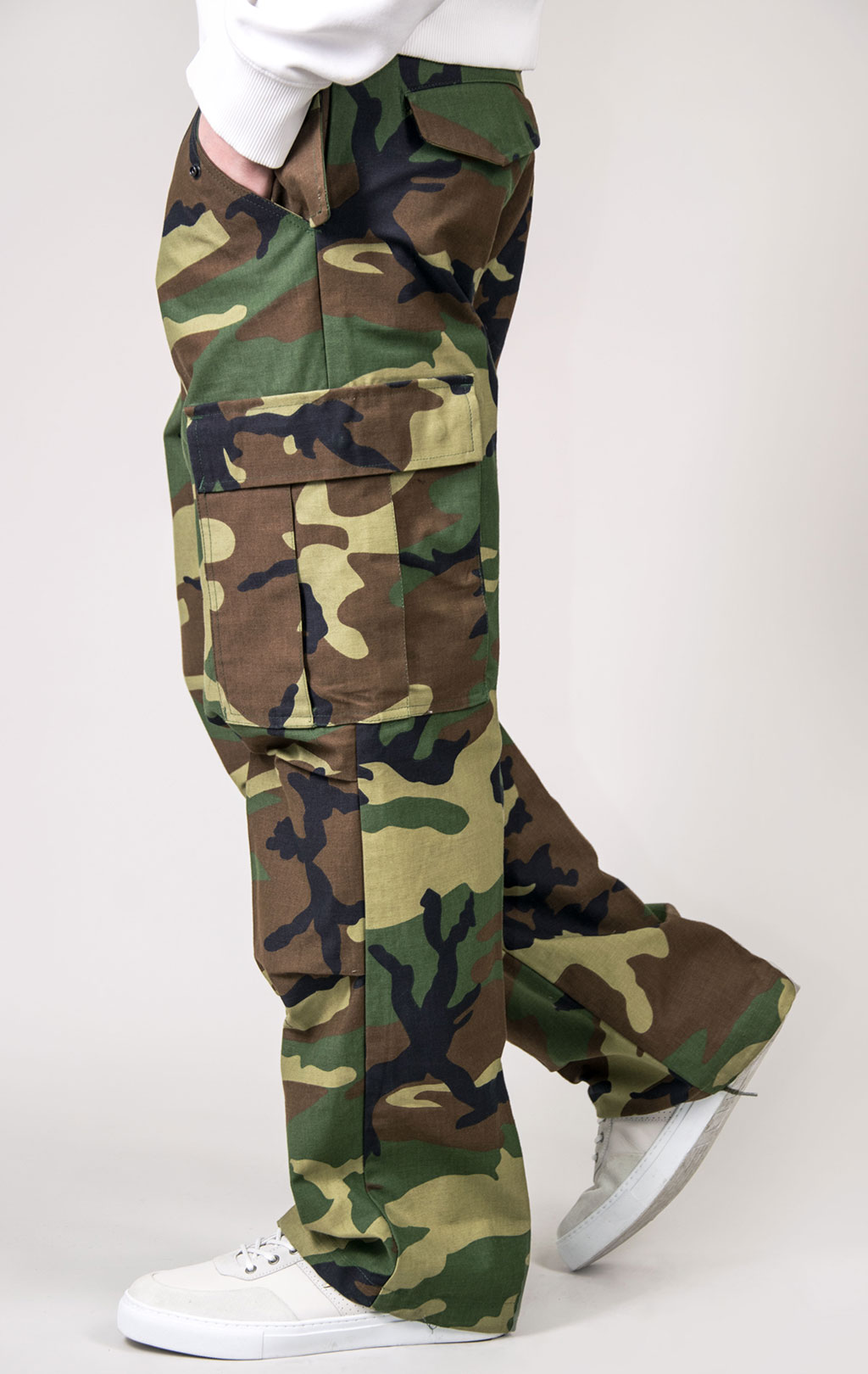 Брюки полевые Fostex M-65 CLASSIC camo woodland 
