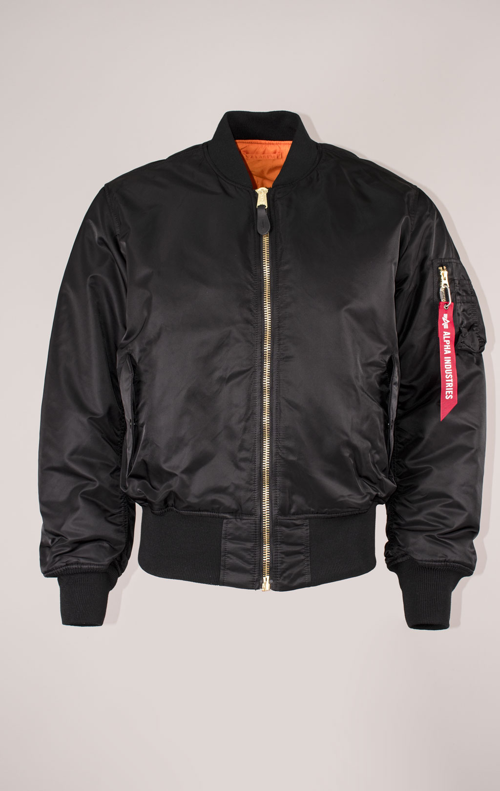 Бомбер ALPHA INDUSTRIES MA-1 original fit SS 25 m black 