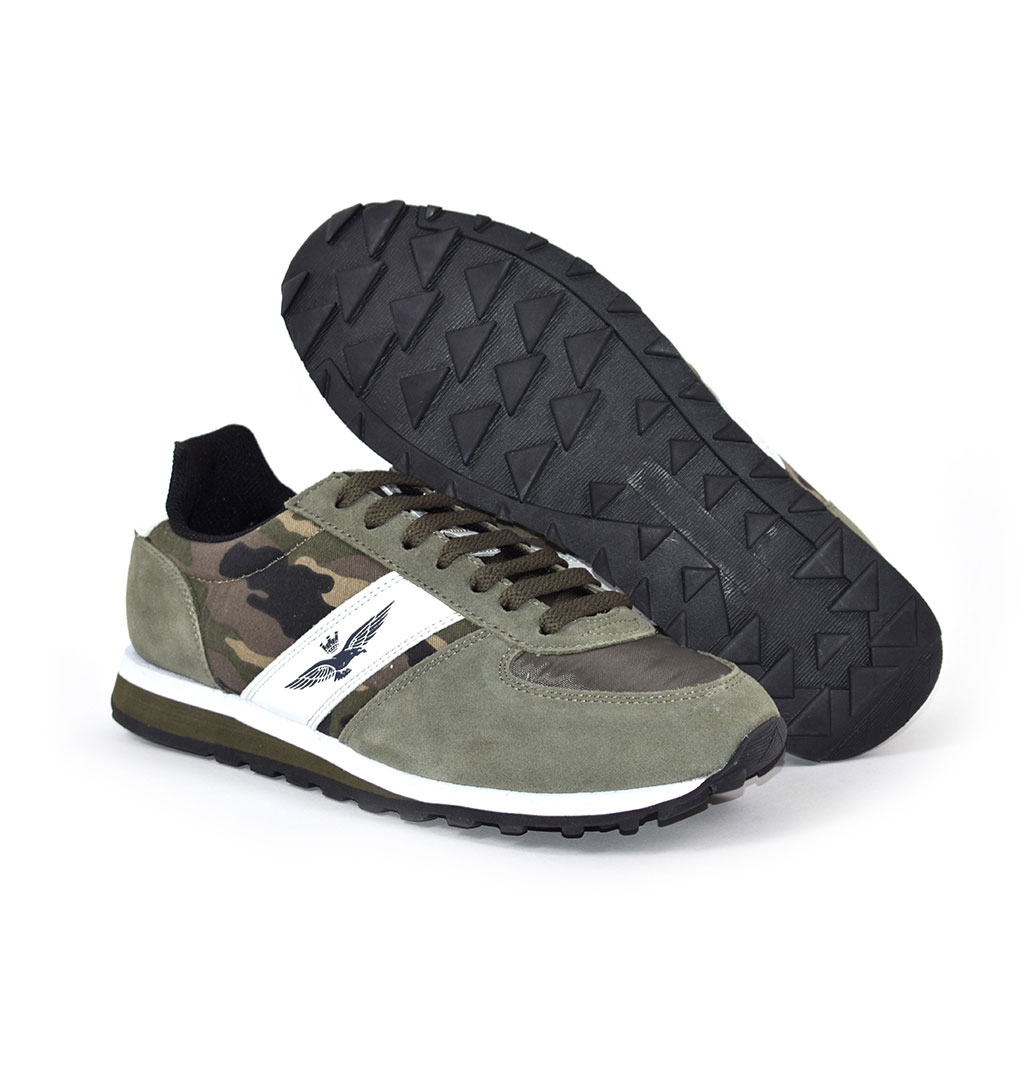 Кроссовки AERONAUTICA MILITARE SS 20/CN verde militare (SC 171) 