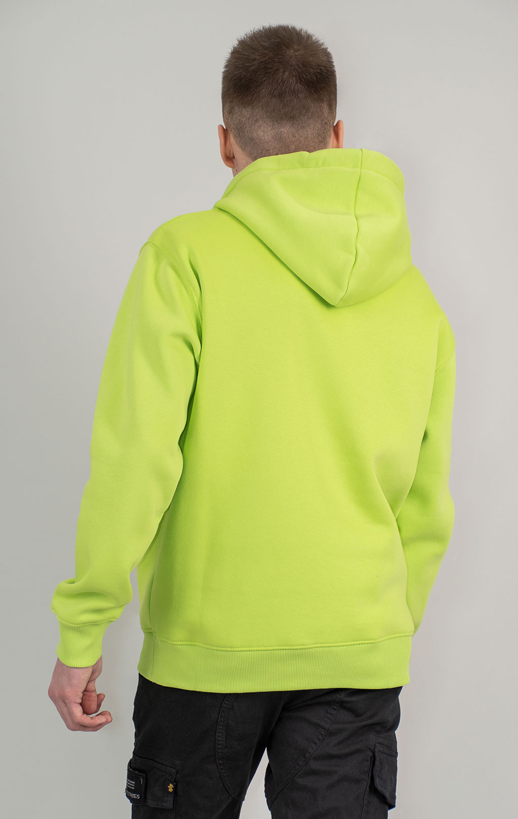 Толстовка ALPHA INDUSTRIES BASIC HOODY hornet green 