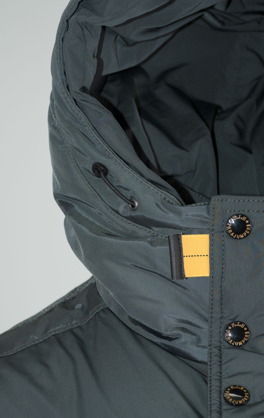Куртка-пуховик PARAJUMPERS LONG BEAR MAN FW 25/26 green gables 