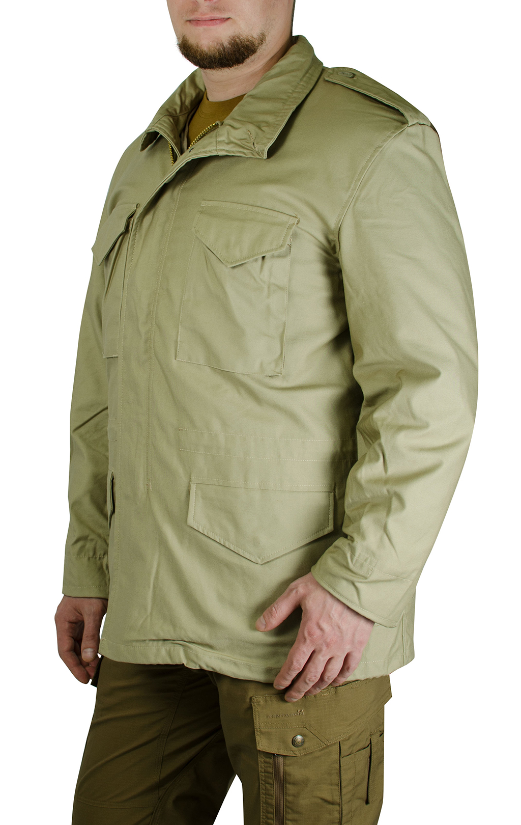 Куртка TEESAR M-65 CLASSIC с подстёжкой khaki 