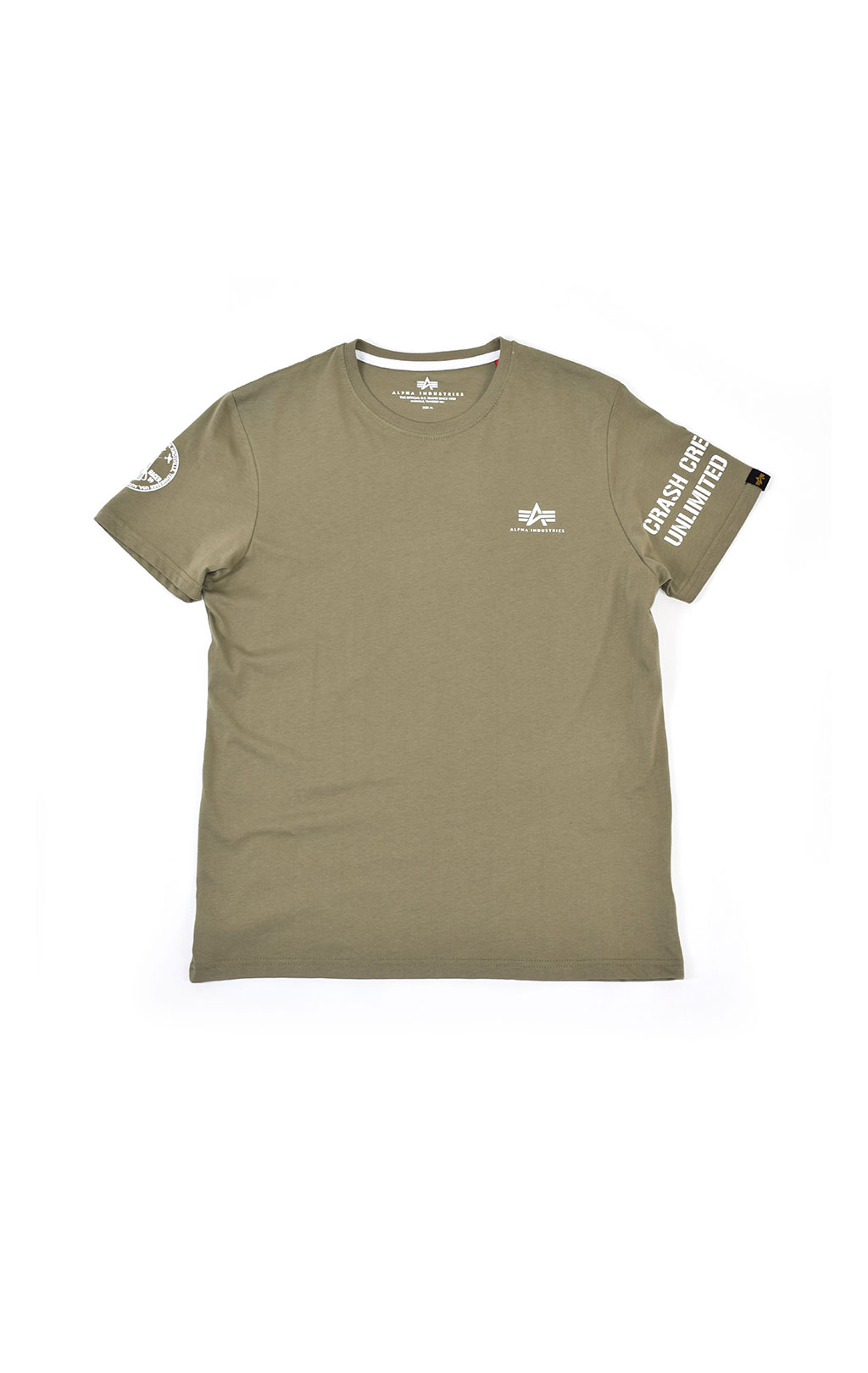 Футболка ALPHA INDUSTRIES UNLIMITED olive 