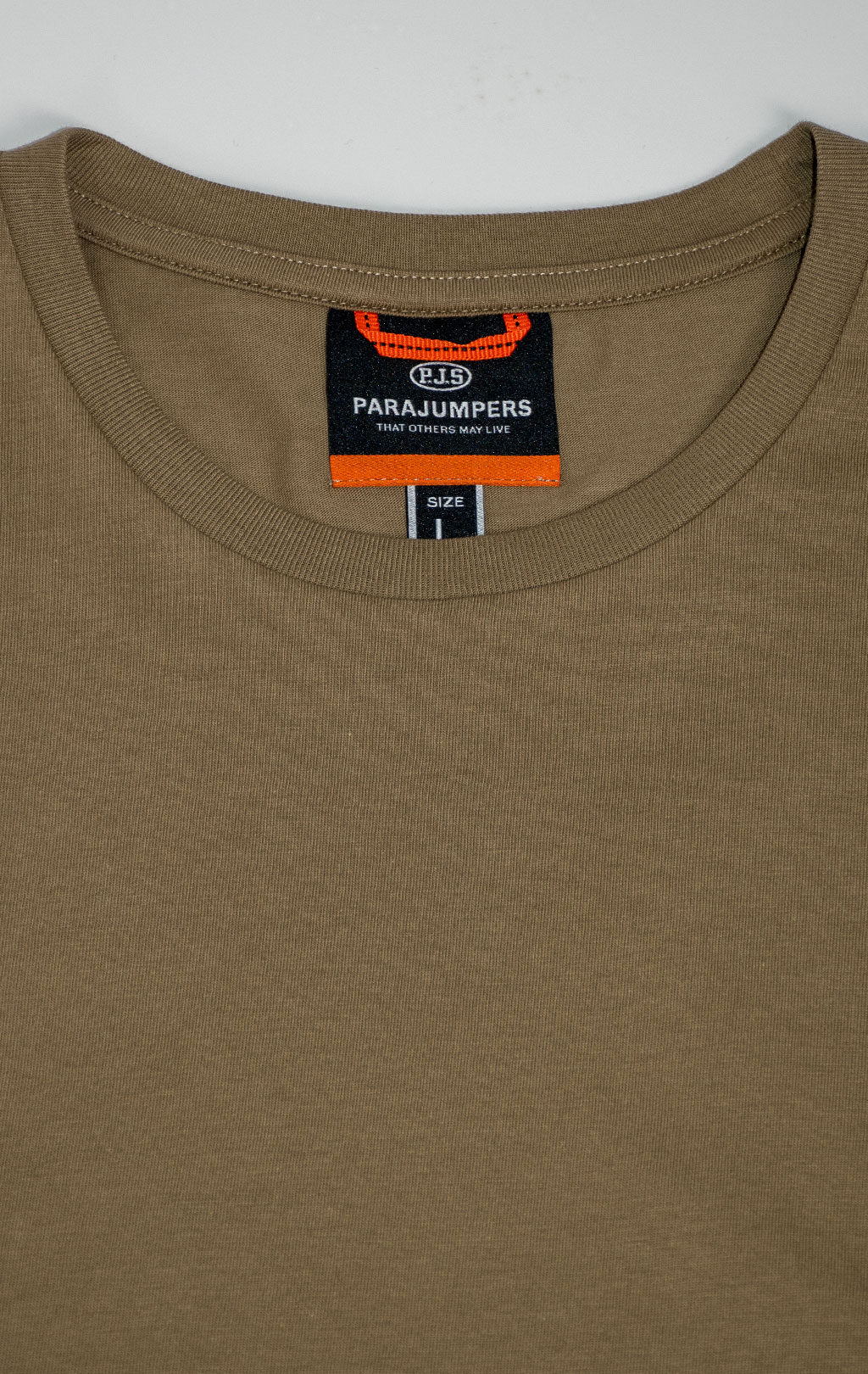 Футболка PARAJUMPERS PATCH TEE SS 25 m earth 