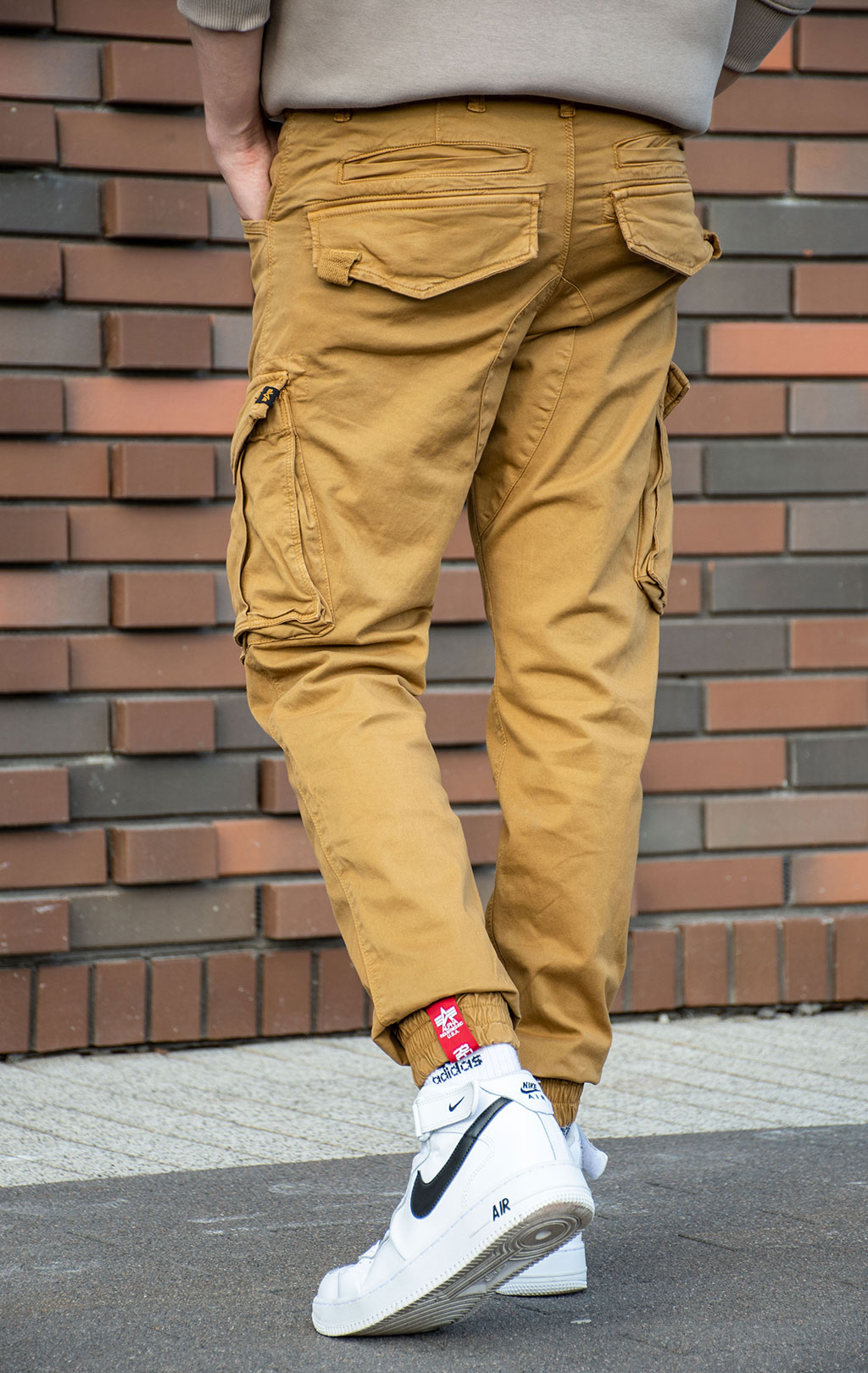 Брюки-карго ALPHA INDUSTRIES SPY PANT khaki 