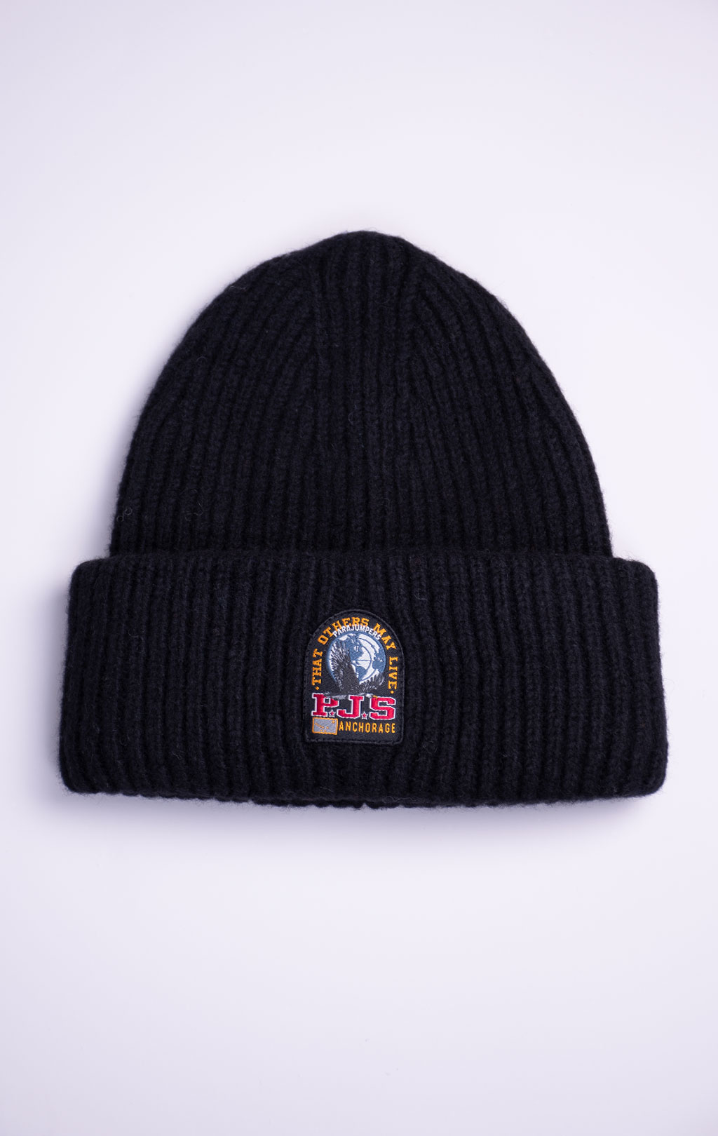 Шапка вязаная PARAJUMPERS MOONEYE HAT FW 26/27 full black 