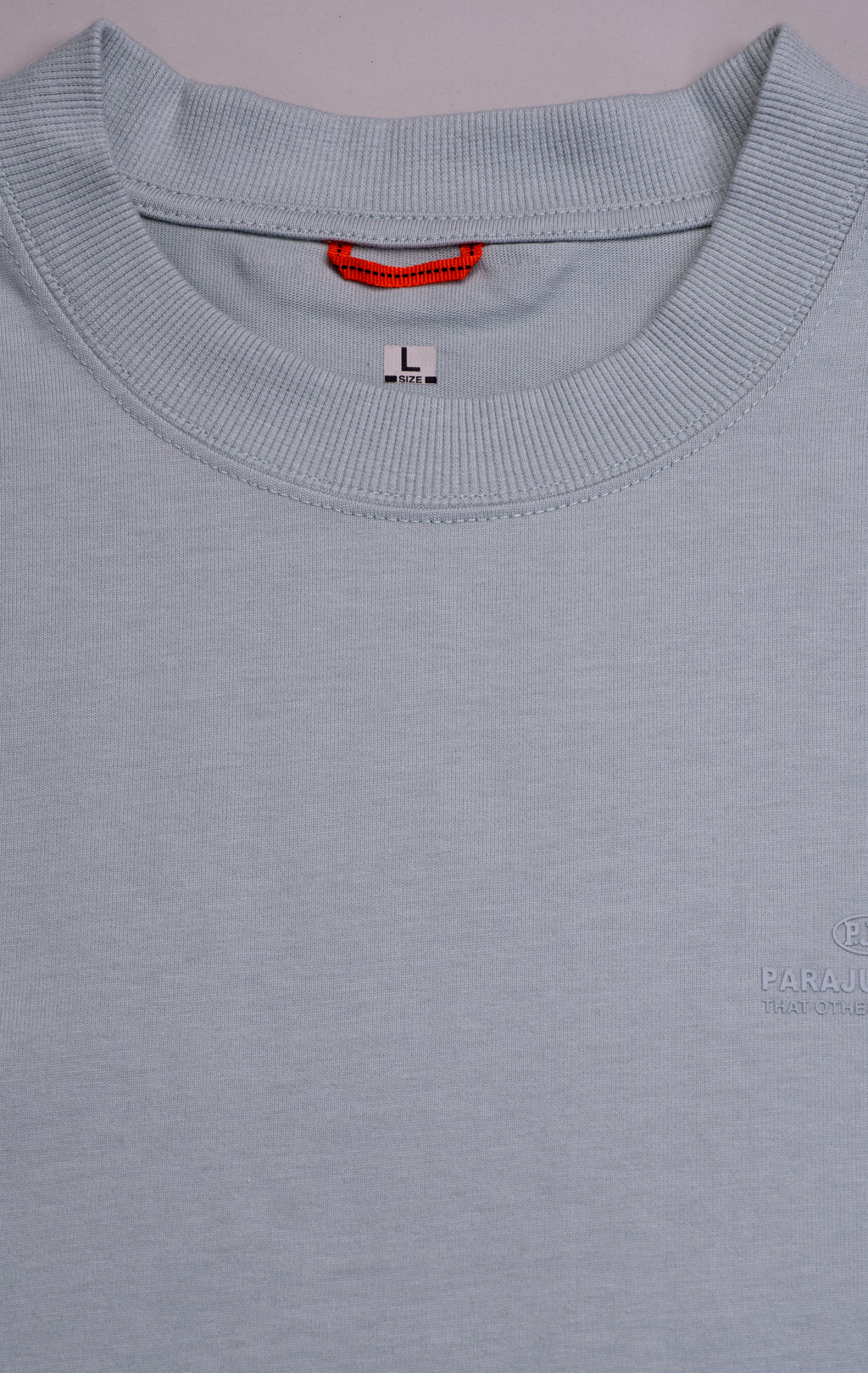 Футболка PARAJUMPERS REG TEE плотная SS 26 fresh grey 