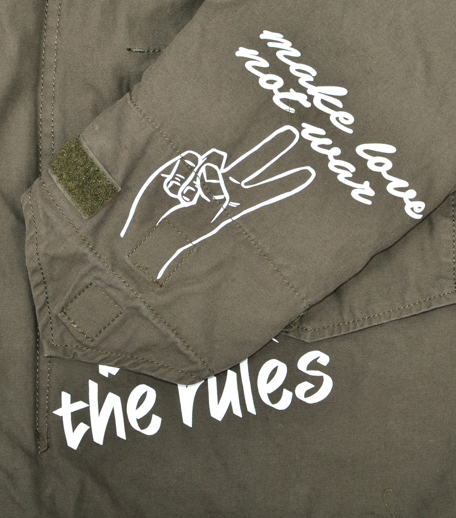 Ветровка ALPHA INDUSTRIES FREEDOM M-65 с подстёжкой olive 