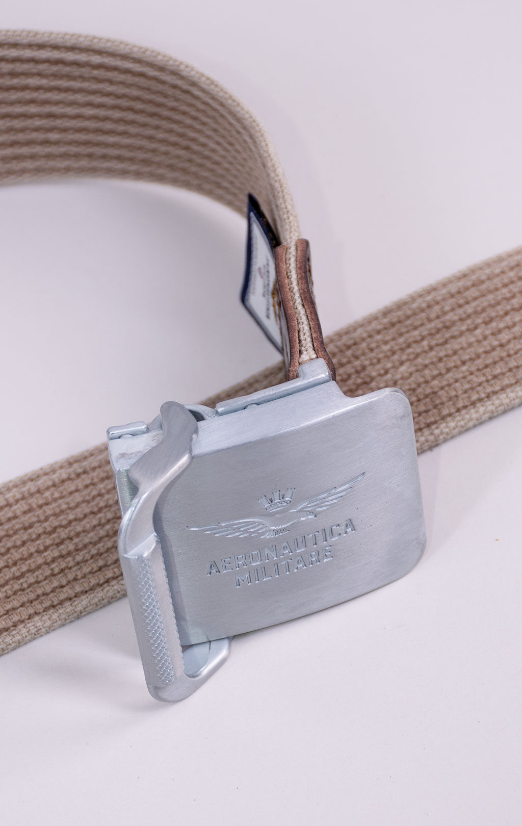 Ремень текстиль/кожа AERONAUTICA MILITARE SS 26/IT desert (CI 0319) 