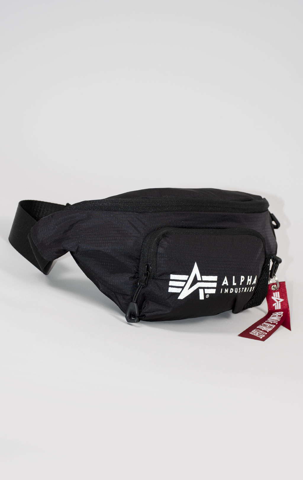 Сумка поясная ALPHA INDUSTRIES PACKABLE WAIST BAG black 